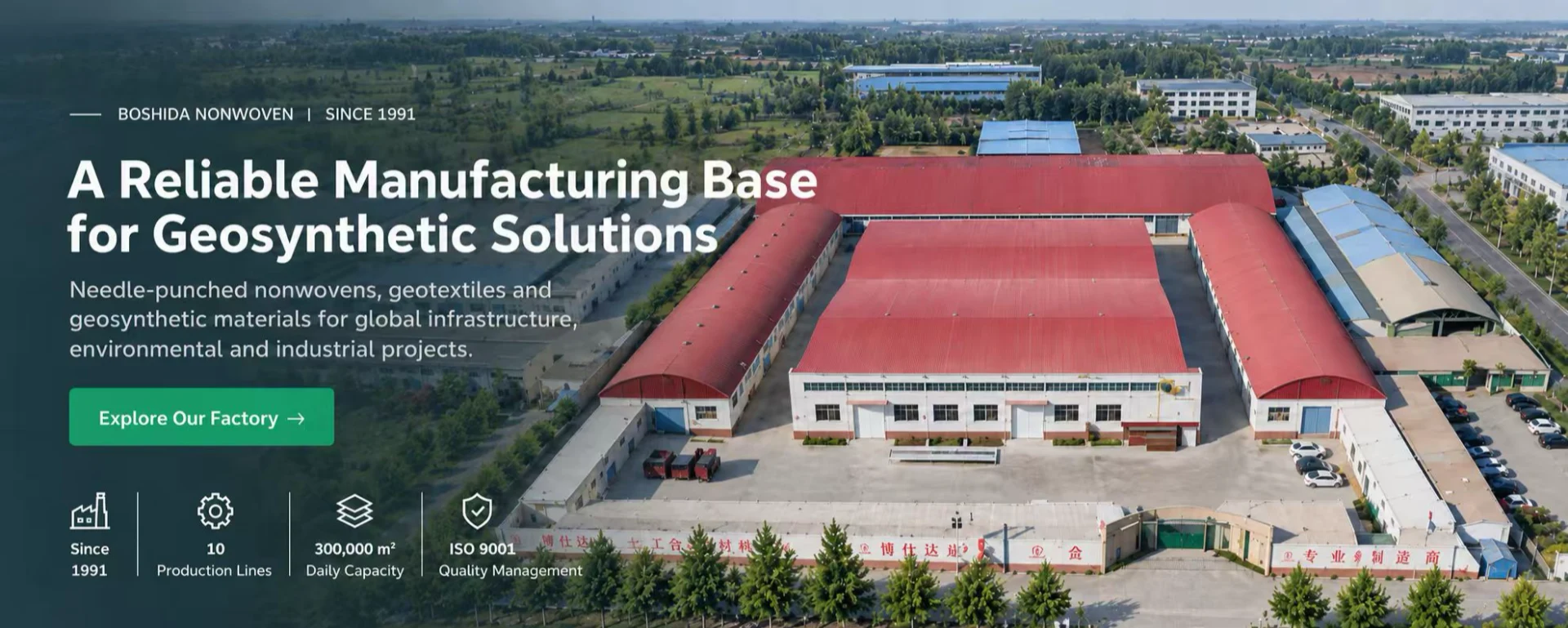 Geosynthetic manufacturer