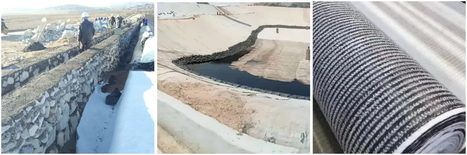 Geosynthetic Clay Liner For Canal Waterproofing Liner