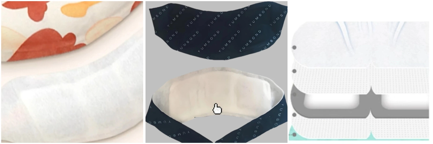 Absorbent Nonwoven Fabric for Health Care Patches
