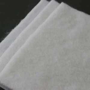 Fluorescent-Free Needle-Punched Nonwoven Fabric