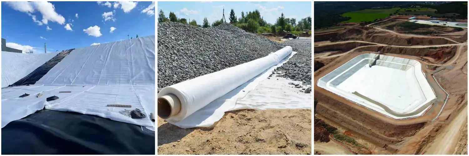 Needle-punched geotextile for hydraulic engineering1