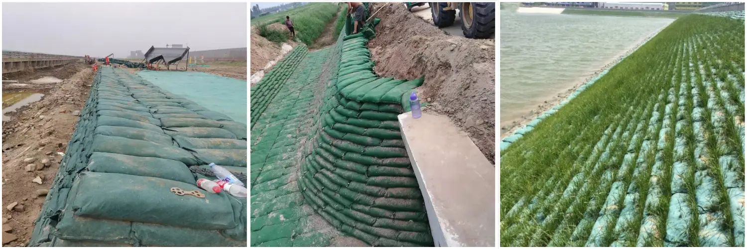 Pre-seeded Geotextile Ecological Bag