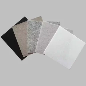 Stiff Needle-Punched Nonwoven Fabric